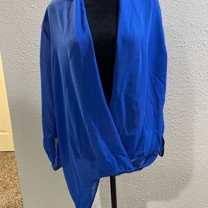 Studio Y Royal Blue Blouse